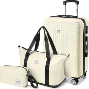Luggage set, hard shell, TSA lock, carry-on, travel bags
