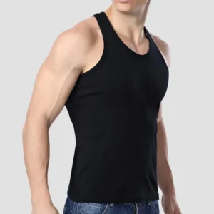 Men’s summer vest, lightweight cotton, breathable, quick-dry, sports casual