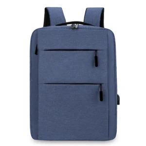 Laptop Bag, Zippered, Multi-Layer, Business Backpack, Travel