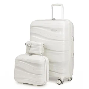 Melalenia luggage set expandable spinner TSA
